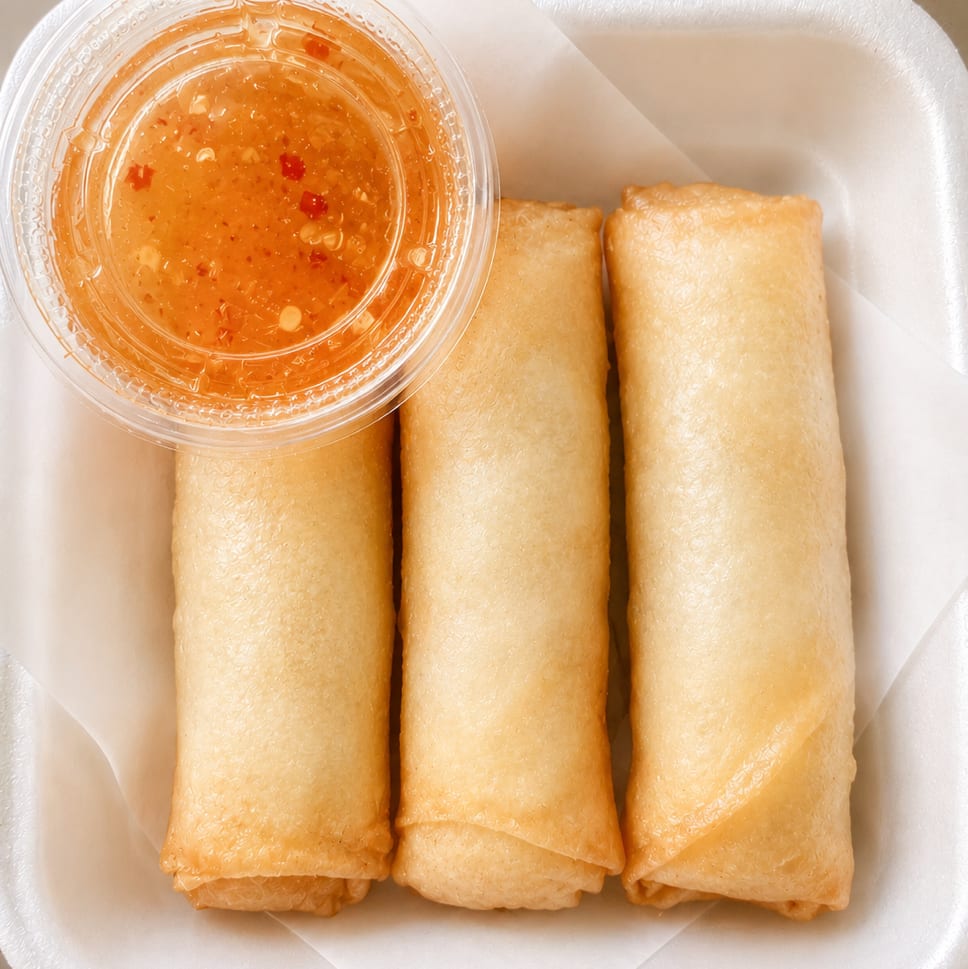 Vegetable Eggrolls.