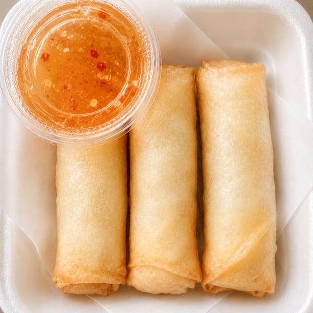 Vegetable Eggrolls.
