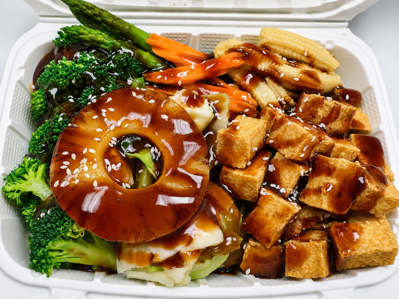 Tofu Teriyaki Bowl.