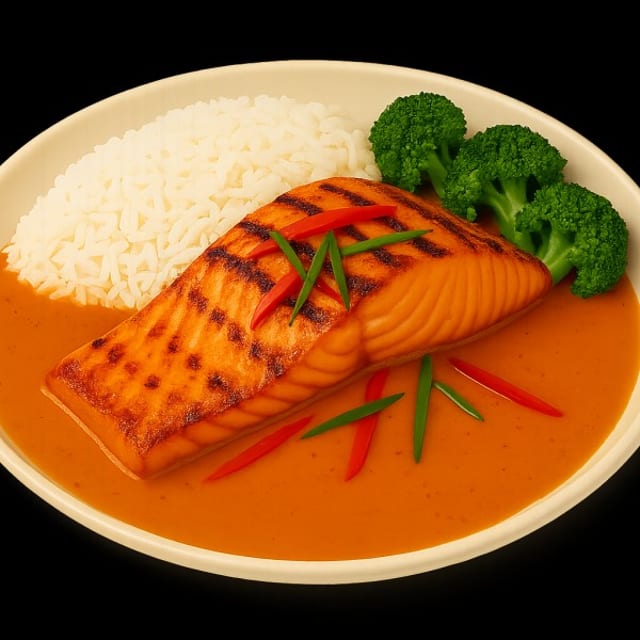 Choo Chee Salmon Platter.